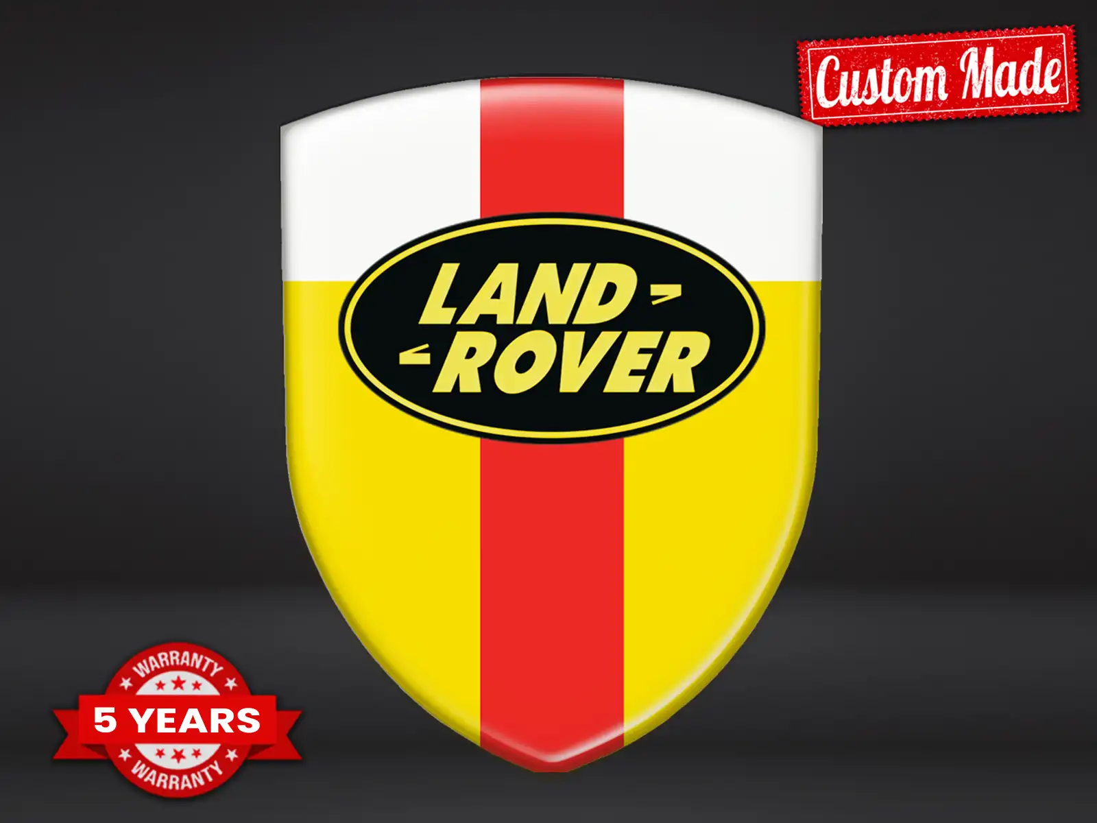 Land Rover Personalisierte Autosticker Limitiert Minimal Stern